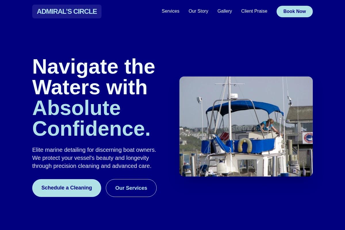 Reef Boat Cleaning
