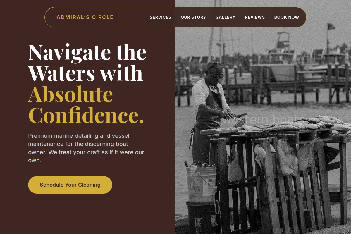 Inlet Boat Cleaning