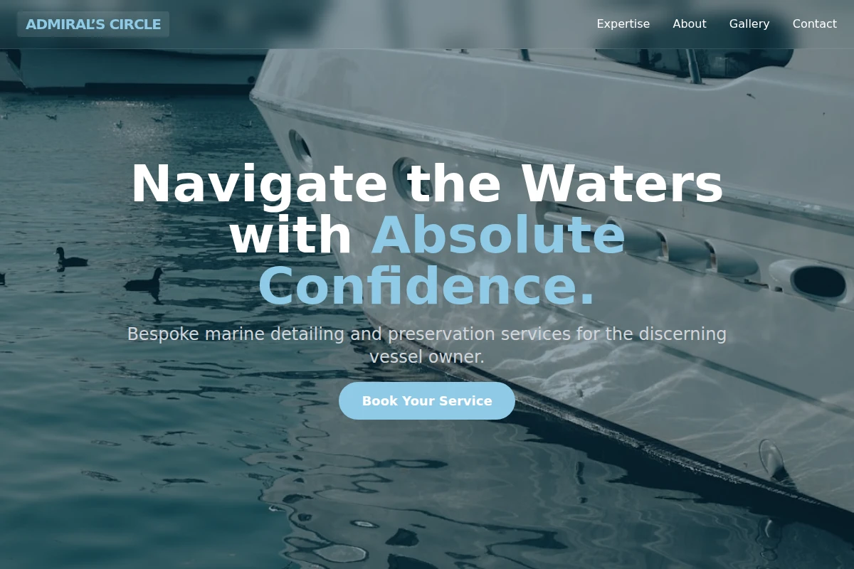 Stern Boat Cleaning