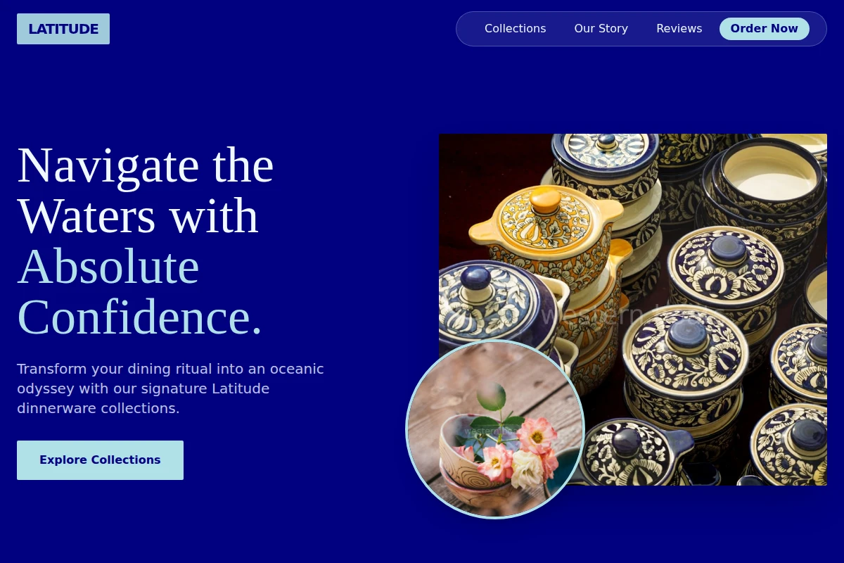 Latitude Dinnerware
