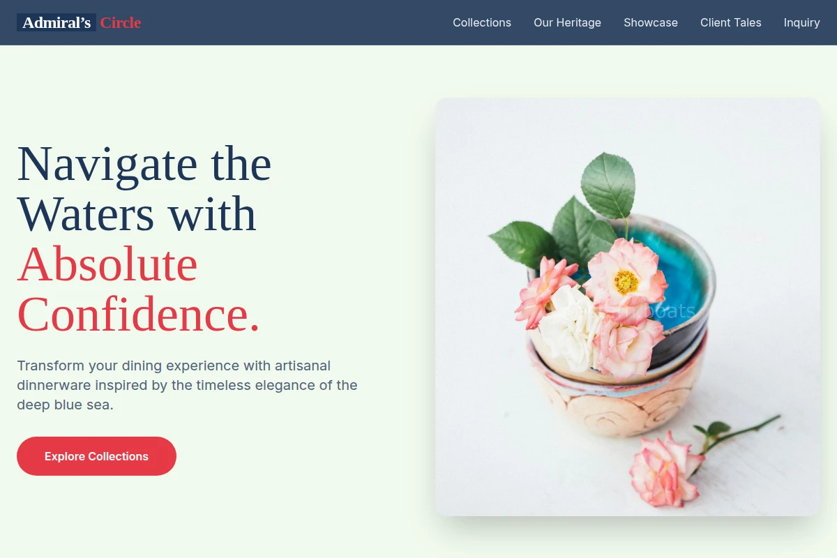 Sail Dinnerware