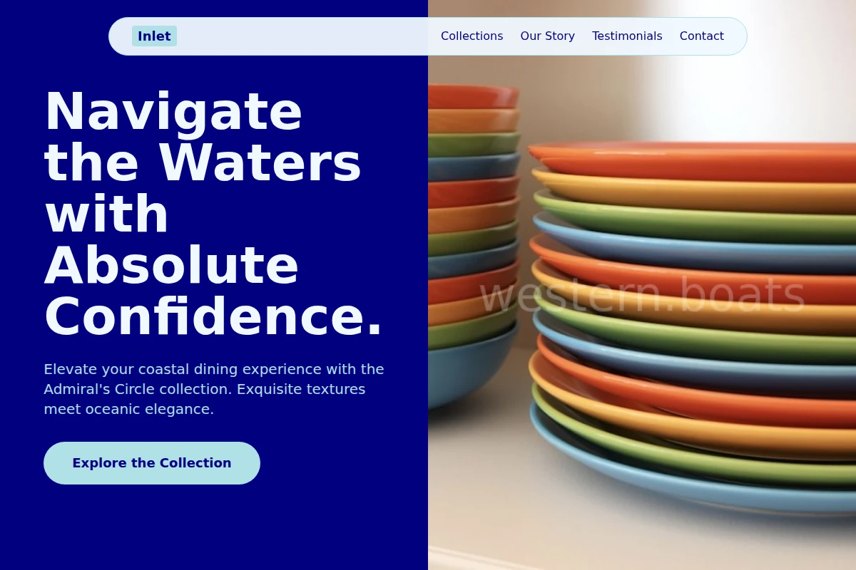 Inlet Dinnerware