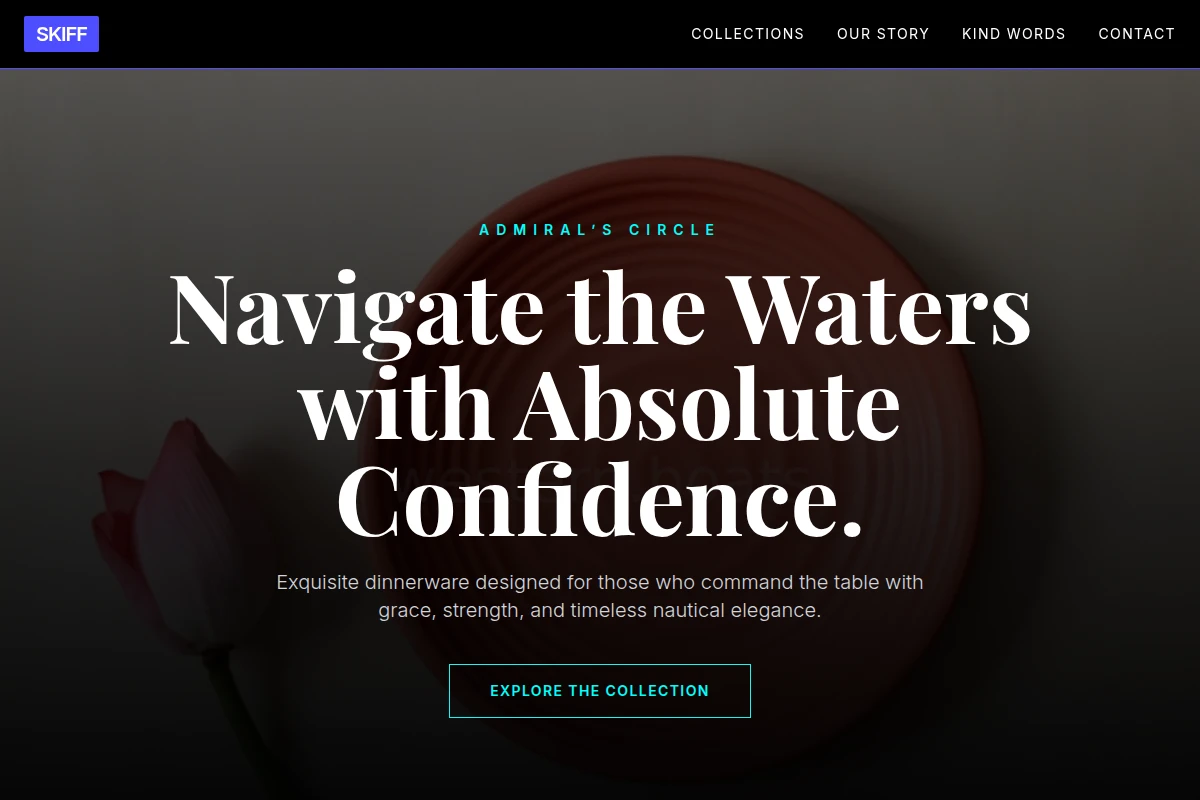 Skiff Dinnerware