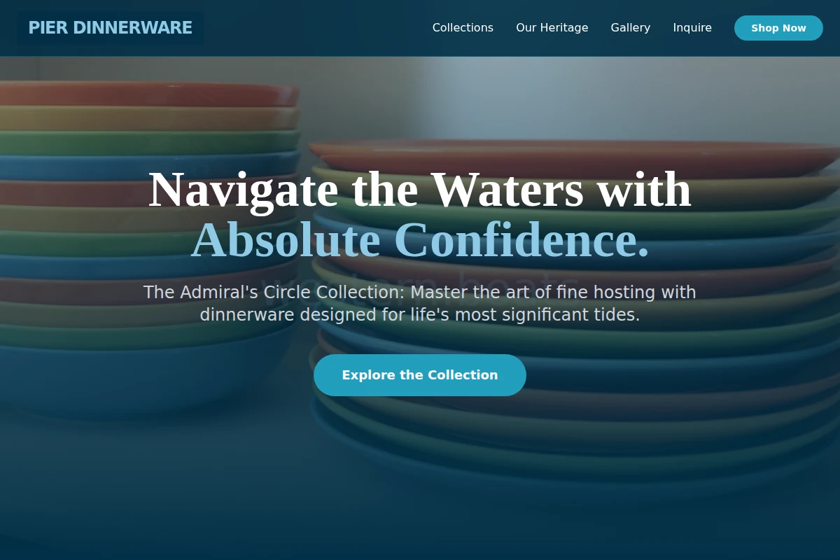 Pier Dinnerware