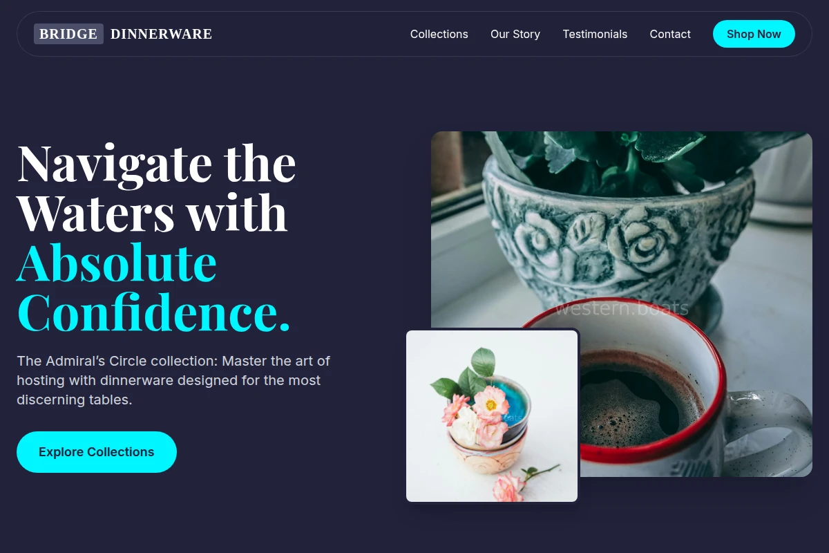 Bridge Dinnerware