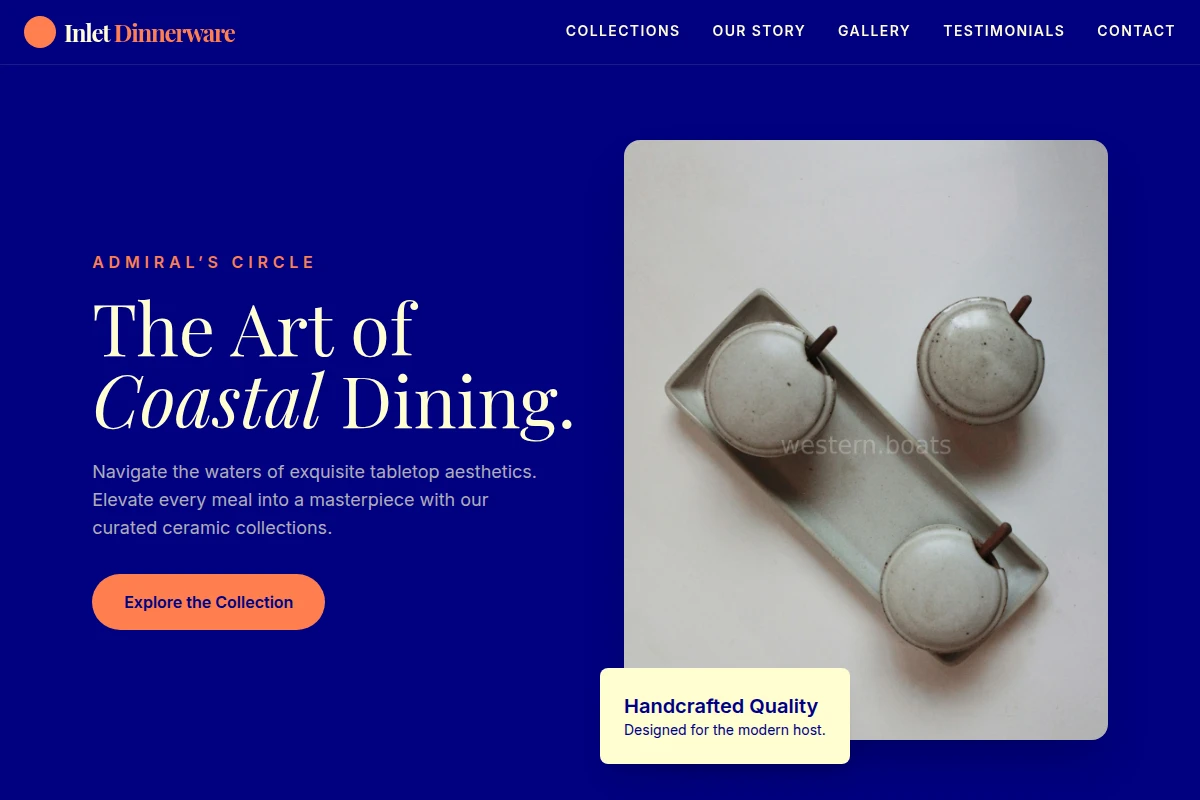 Inlet Dinnerware