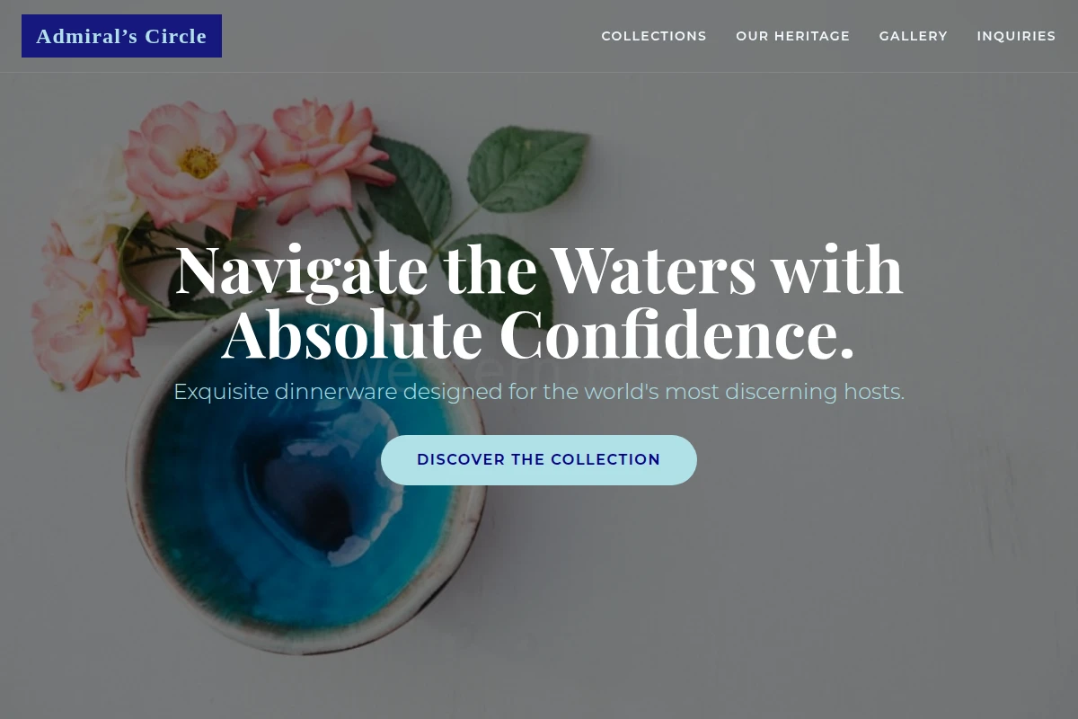 Sail Dinnerware