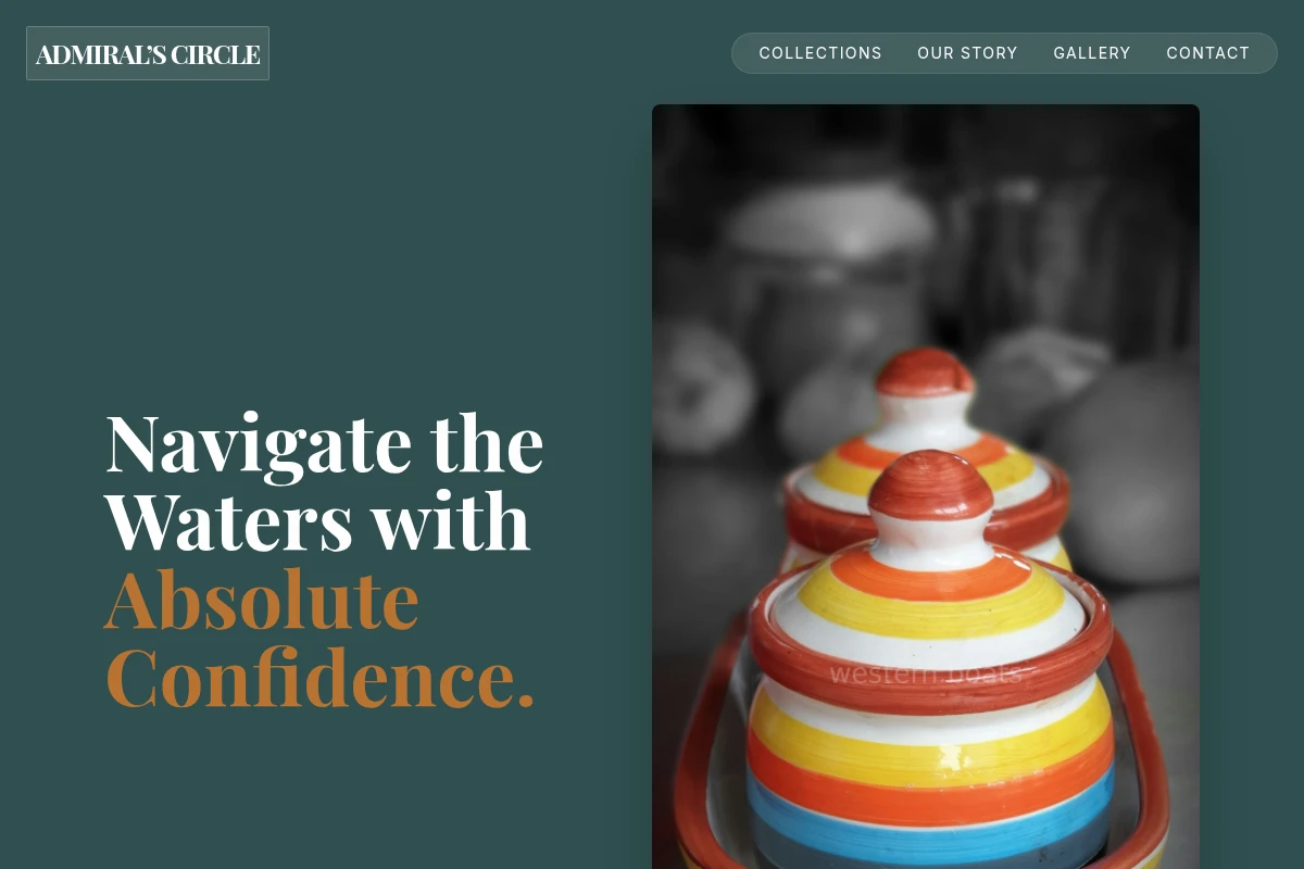 Trawler Dinnerware