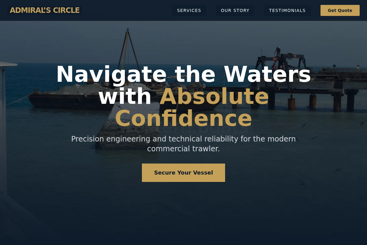 Trawler Marine Engineering