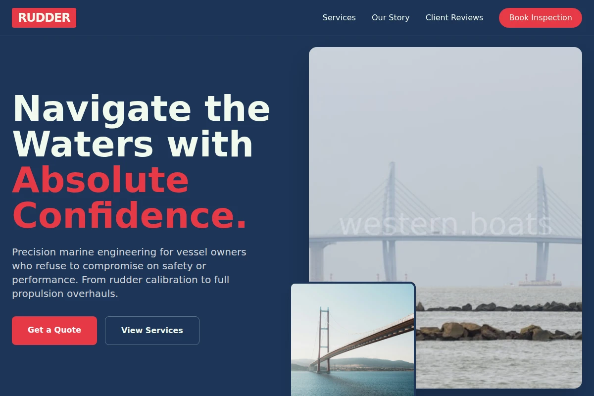 Rudder Marine Engineering