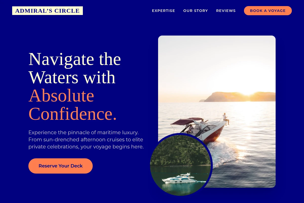Deck Yacht