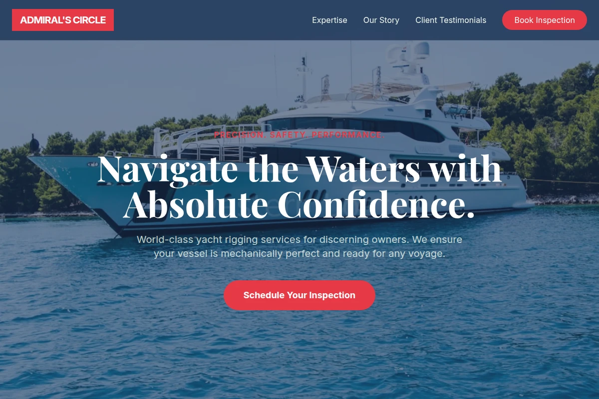 Rigging Yacht