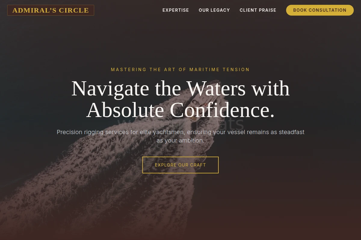Rigging Yacht
