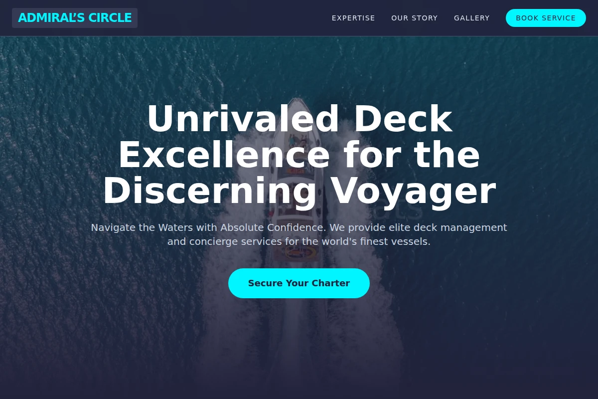 Deck Yacht